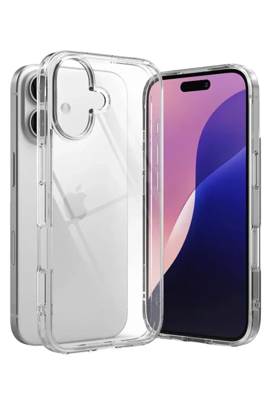 Newface Apple iPhone 17 Lüx Şeffaf Silikon - Şeffaf ürün görseli 1