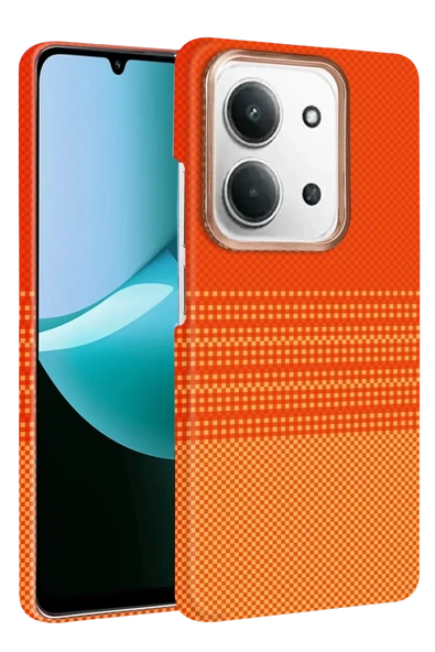 Newface Xiaomi Redmi 15C 4G Vega Magsafe Kapak - Turuncu ürün görseli 1