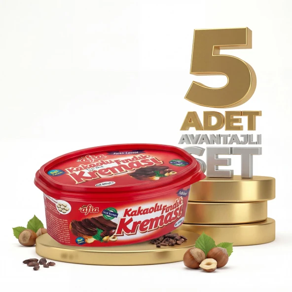 Afia Kakaolu Fındık Kreması 5x400 Gr ürün görseli 1