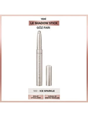 Loreal Paris Le Shadow Stick Göz Farı - 100 Ice Sparkle ürün görseli 1