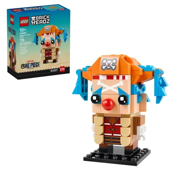 LEGO 40800 Brick Headz One Piece Buggy The Clown ürün görseli 1