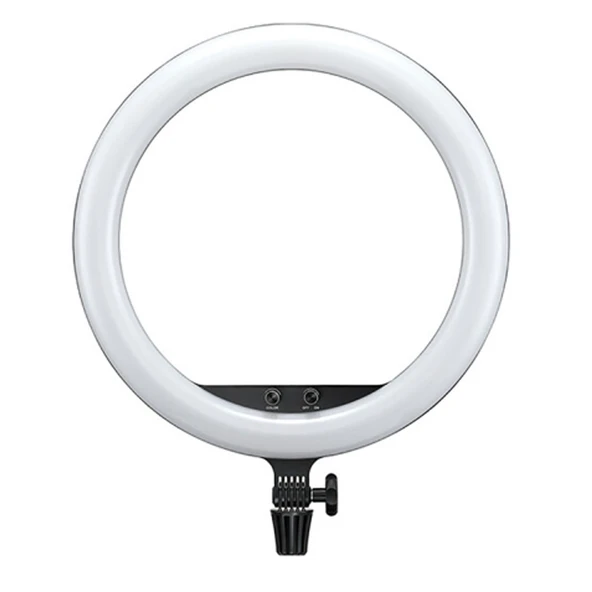Q8E 3 Renk Modlu Göz Korumalı Taşınabilir LED Ring Light ve Telefon Tutucu ürün görseli 1