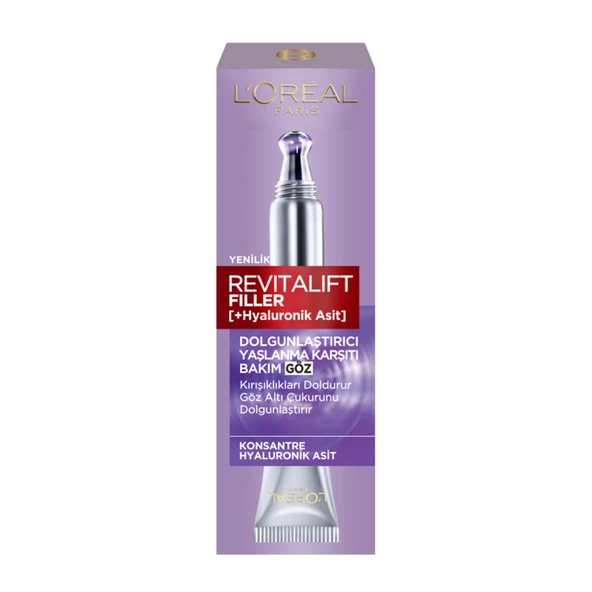 L'Oreal Paris Revitalift Filler Göz Kremi 15 ml ürün görseli 1