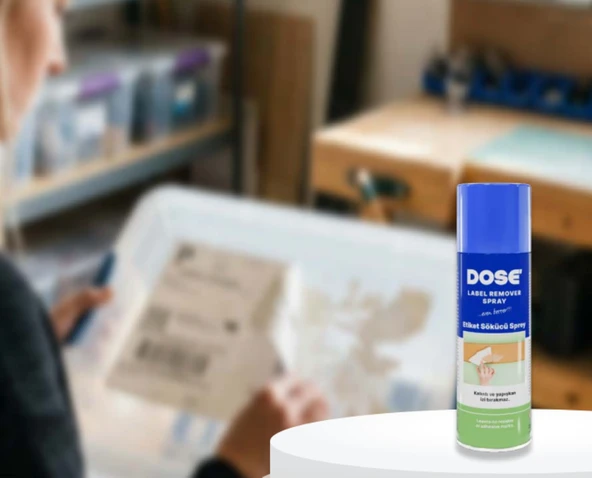 Dose Ds-Itc-Lr-200 Etiket Sökücü Sprey 200Ml Metal, Cam, Otomotiv Yüzeyleri, Endüstri - 1 Adet ürün görseli 1