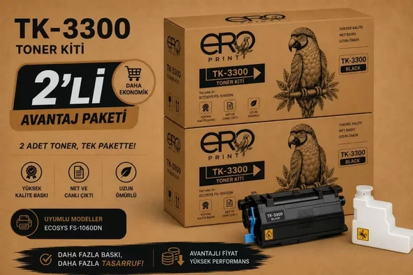 Kyocera ECOSYS MA4500 Muadil Toner - 2'li Avantaj Paket ürün görseli 1
