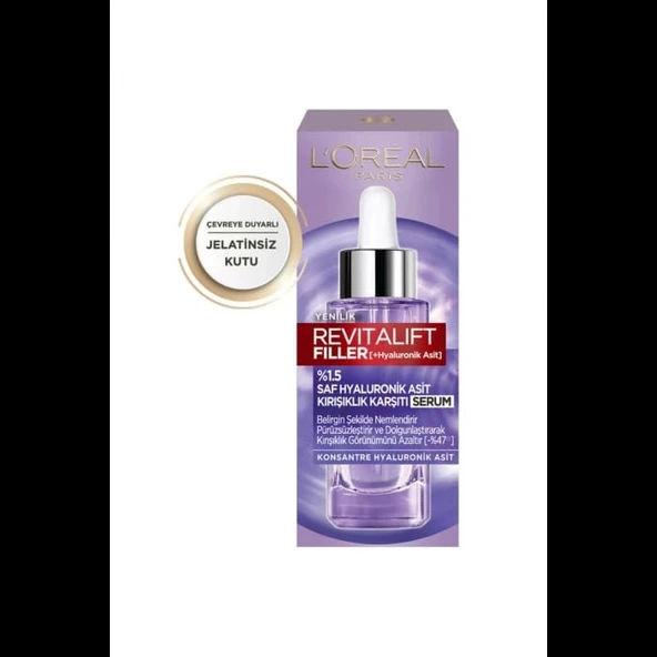 L'Oreal Paris Revitalift Filler Yaşlanma Karşıtı Serum 30 ml ürün görseli 1