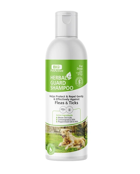 Bio PetActive Herbal Guard Shampoo Pire ve Kene Önleyici Köpek Şampuanı 250 ML. ürün görseli 1
