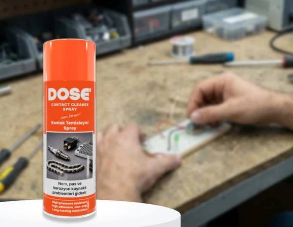 Dose Ds-Lmp-Cc-400 Kontak Temizleme Spreyi Yağlı 400Ml Potansiyometreler, Şalterler, Tunerler - 24 Adet ürün görseli 1