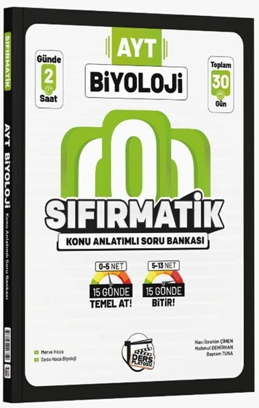Ders Platosu YKS AYT Biyoloji Sıfırmatik Konu Anlatımlı Soru Bankası Ders Platosu ürün görseli 1