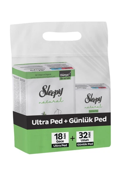 Ped Gece 18 Adet + Günlük 32 Adet Set ürün görseli 1