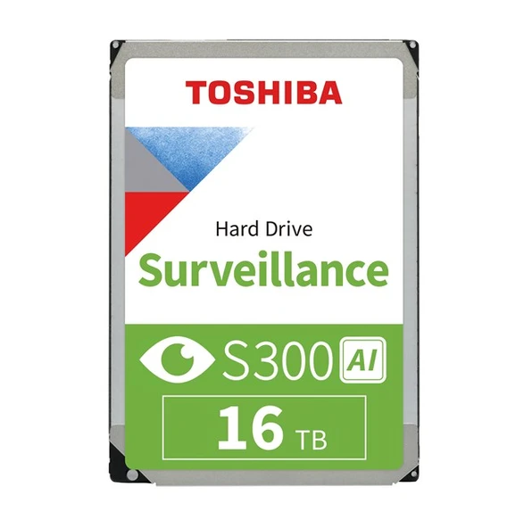 Toshiba S300 AI 16TB 7200Rpm 102MB - MG11ACA16TE-V ürün görseli 1