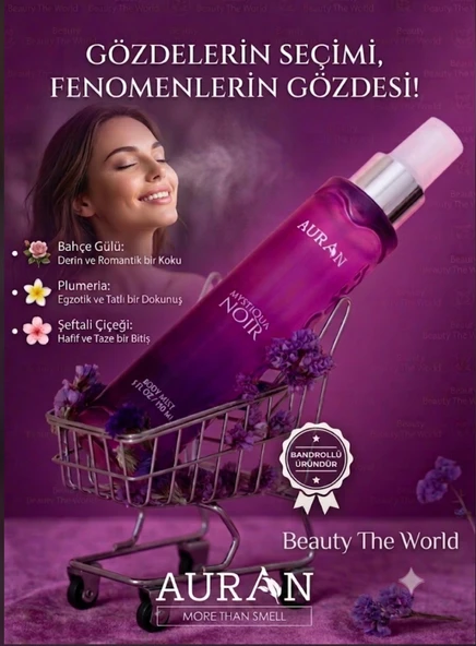 Mystiqua Özel Seri Noir Vücut Spreyi 150ml ürün görseli 1