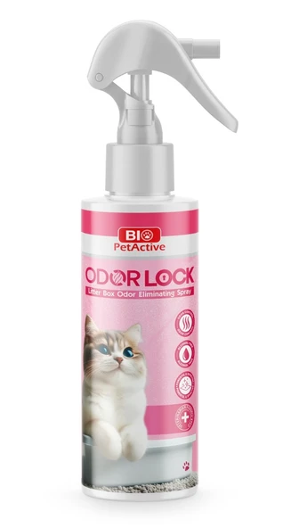 Bio PetActive Odor Lock Kediler İçin Kötü Koku Hapsetme Spreyi ürün görseli 1