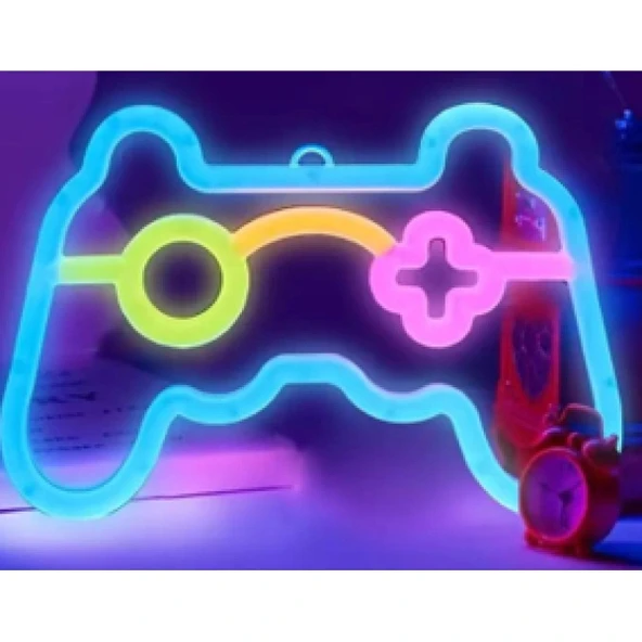Nevamel Oyun Konsolu Tasarımlı Neon Led ürün görseli 1