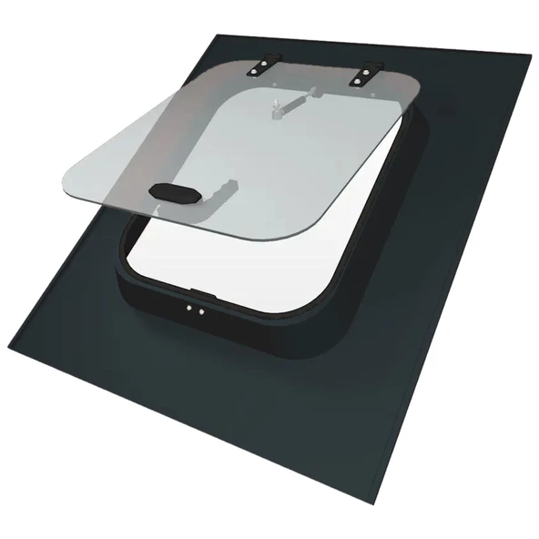 Çatı Plus Kiremit Çatı Çıkış Kapağı 48×58 cm R7016 ürün görseli 1
