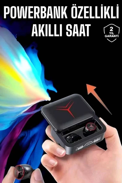 Nevamel Powerbankli Kulaklık Bluetooth Bağlantılı Çoklu Bağlantı ürün görseli 1