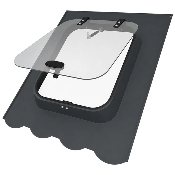 Çatı Plus Shingle Çatı Çıkış Kapağı 48×58 cm R7016 ürün görseli 1