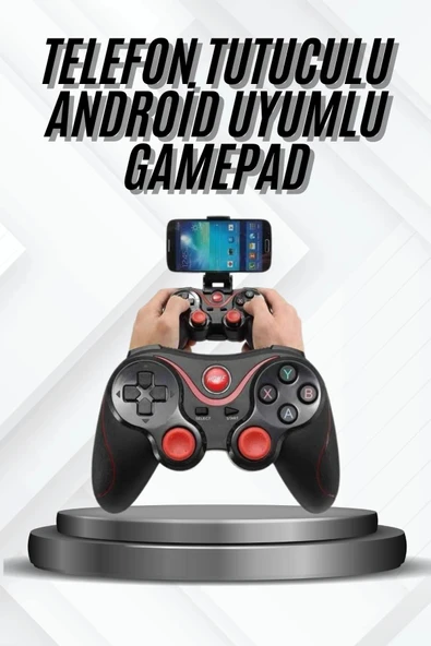 Nevamel Yeni Nesil X3 Gamepad Android Uyumlu Telefon Tutucu Özellikli Joystick ürün görseli 1
