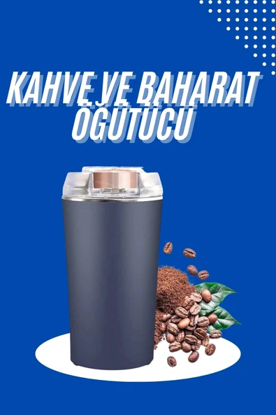 Nevamel Yeni Nesil Kahve ve Baharat Öğütücü Paslanmaz Çelik Kahve Değirmeni ürün görseli 1
