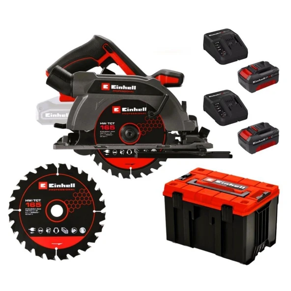 Einhell TP-CSD 18/1651 Li BL+2 M Akülü Daire Testere 2x4 Amper 4331227 ürün görseli 1