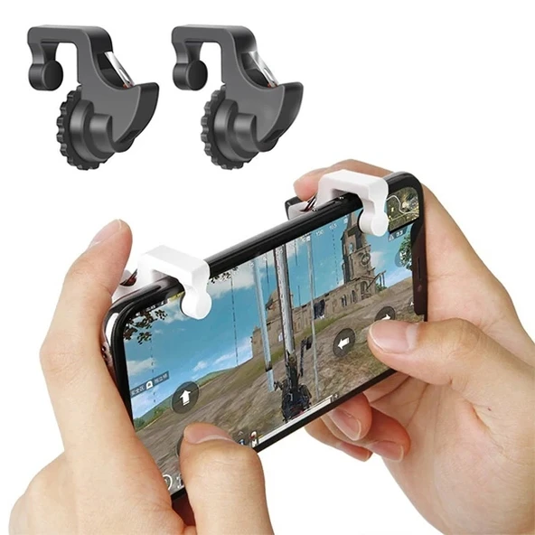 Nevamel One Pair Profesyonel Joystick Pubg Oyun Ateşleyici Aparat 2 Adet-(5775) ürün görseli 1