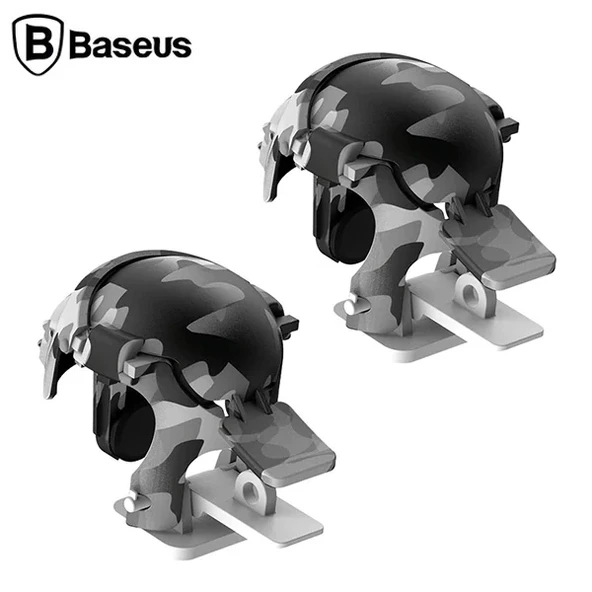 Nevamel Baseus Gamo GA03 Gamepad Oyun Ateşleyici Tetik/ Level 3 Helmet PUBG Gadget-(5775) ürün görseli 1