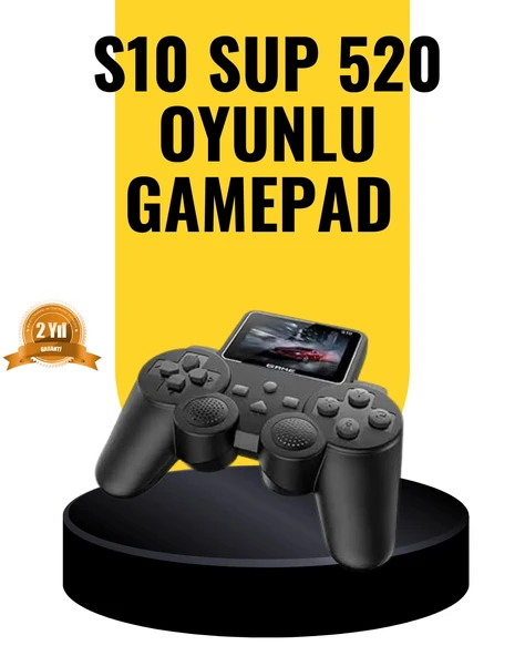 Nevamel 2025 A Kalite S10 Gamepad 520 Oyunlu TV Bağlantılı Retro Atari Konsolu ürün görseli 1