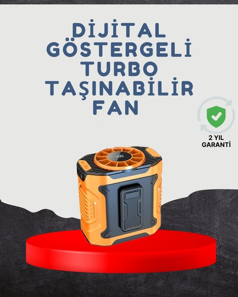 Nevamel Yüksek Kapasiteli Turbo Taşınabilir Fan ürün görseli 1