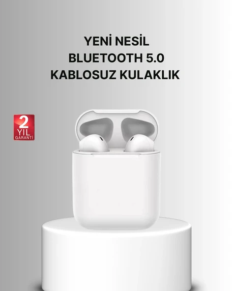 Nevamel Dokunmatik Kontrollü 2. Nesil Bluetooth 5.0 Uzun Pil Ömürlü Kulaklık ürün görseli 1