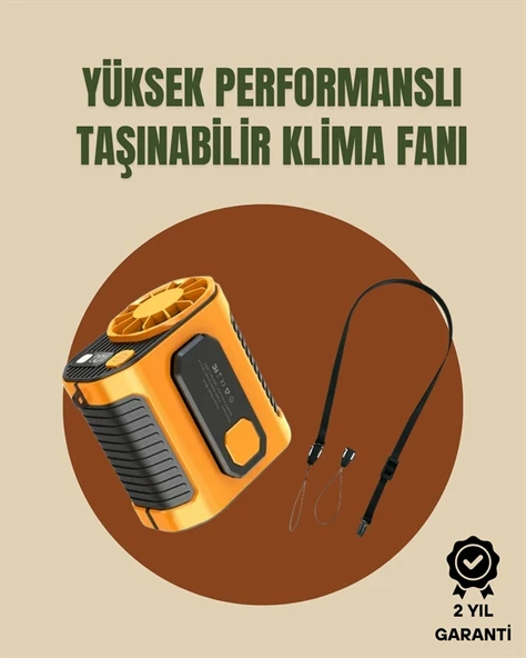 Nevamel Taşınabilir USB Şarjlı Turbo Fan – 3 Modlu Soğutma Hafif & Kompakt ürün görseli 1