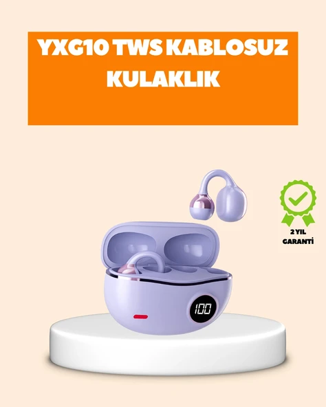Nevamel YXG10 Klipsli Açık Kulaklık – Spor İçin Uygun APTX Ses Ergonomik Yapı