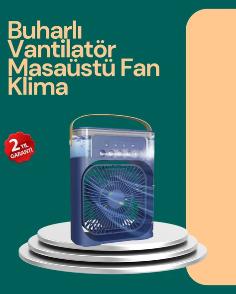 Nevamel Modern Tasarımlı Kompakt ve Güçlü Hava Üfleyen Fan ürün görseli 1