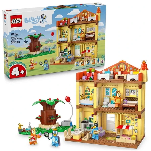 11203 Lego Duplo Bluey Bluey'nin Aile Evi 382 parça +4 yaş ürün görseli 1
