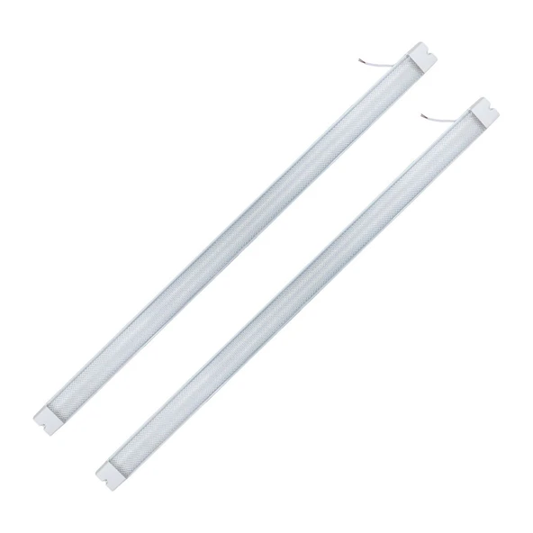 Ledx AL-EXTK40 220 Volt - 40 Watt 6500K 120 Cm Beyaz Led 2'Li Paket Kristal Bant Armatür ürün görseli 1