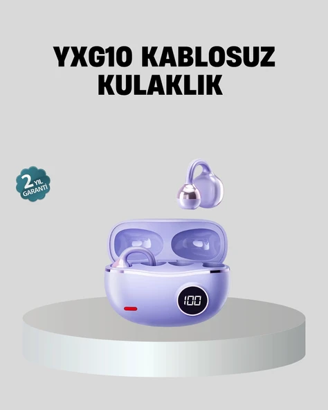Nevamel® Kulak Arkası Klipsli Bluetooth Kulaklık YXG10 Silikon Malzemeli Ergonomik ürün görseli 1