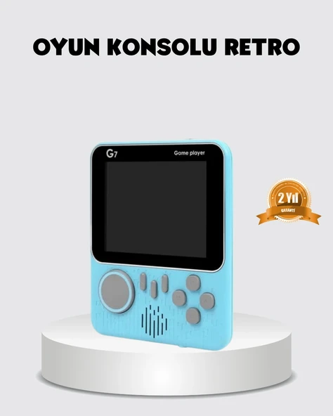 Nevamel Taşınabilir Retro Oyun Konsolu – 3.5 İnç LCD 666 Klasik Oyun TV Destekli ürün görseli 1