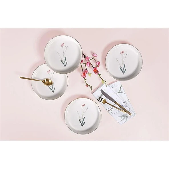 Porland Botanical 4lü Çukur Tabak Seti 19cm ürün görseli 1