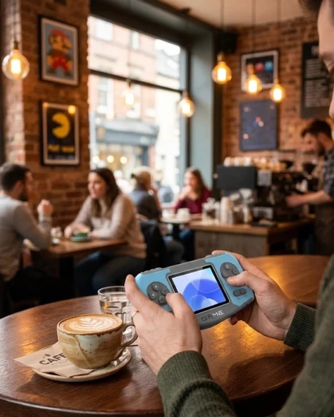 Nevamel® Taşınabilir Game Console Dahili Oyunlu TV Bağlantılı Şarjlı Retro Oyun Konsolu ürün görseli 1