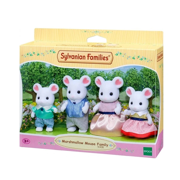 5308 Sylvanian Families, Marshmallow Fare Ailesi , +3 yaş ürün görseli 1