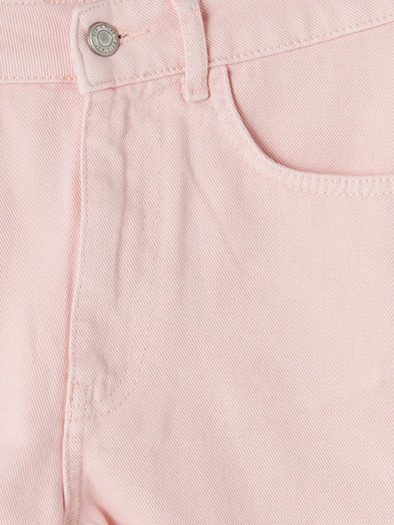 LCW Jeans Pembe Regular Fit Kadın Jean Şort - Resim 7