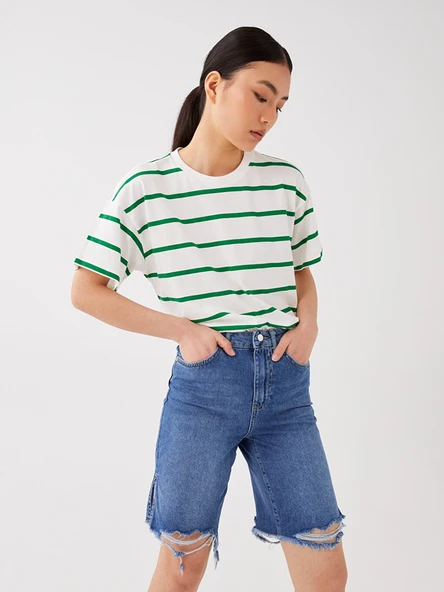 LCW Jeans İndigo Şort ürün görseli 1