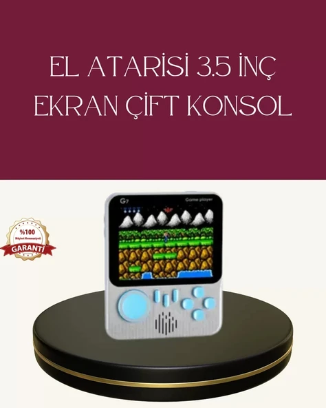 Nevamel® Şarjlı 3.5 İnç Retro Oyun Konsolu ürün görseli 1