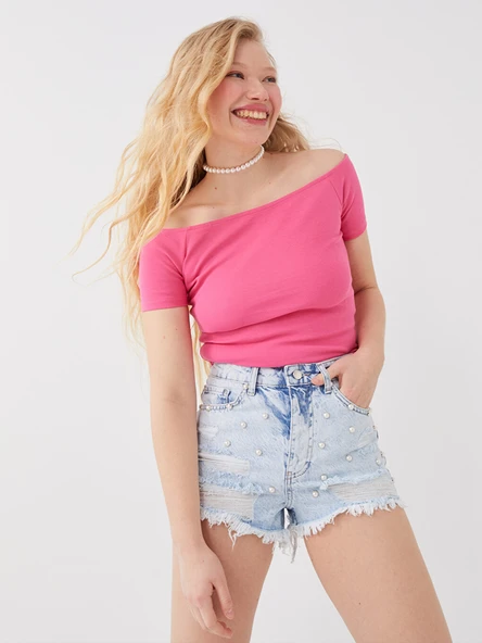 LCW Jeans İndigo Şort ürün görseli 1