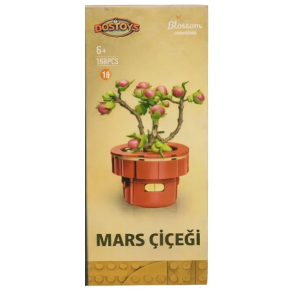 Oceanfour Blok Oyuncak Mars Çiçeği Lego 188 Parça 113-17-24-3 ürün görseli 1