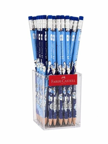 Faber-Castell Kurşun Kalem Silgili Arctic Friends 2B (72 Li Paket) ürün görseli 1