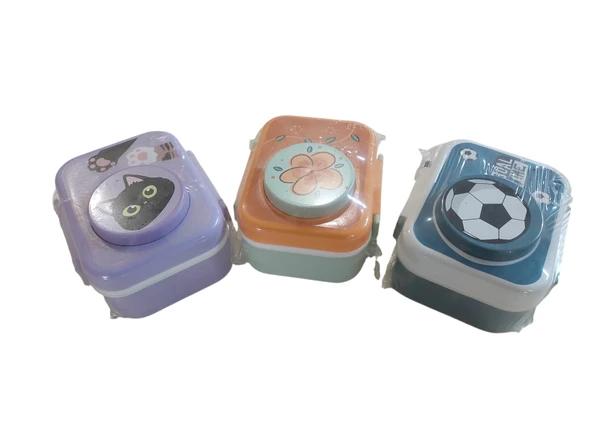 Relaxion Beslenme Kabı Twisto Lunch Box Rlx531 (Karışık Renk 1 Adet) ürün görseli 1