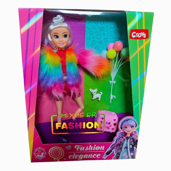 Ctoy Oyuncak Moda Aksesuarlı Bebek 30 Cm 8671-12 ürün görseli 1