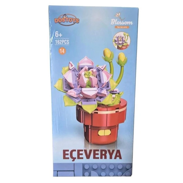 Oceanfour Blok Oyuncak Eçeverya Çiçek Lego 162 Parça 113-9-16-3 ürün görseli 1