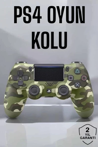 Nevamel® PS4 Oyun Kolu Kamuflaj Desenli Joystick ürün görseli 1
