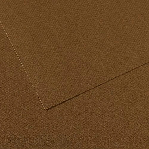 Canson Fon Kartonu (Dokulu) Mı-Teıntes Sh Canmt 50X65Cm 160G Brown 501 31033S122 (10 Lu Paket) ürün görseli 1